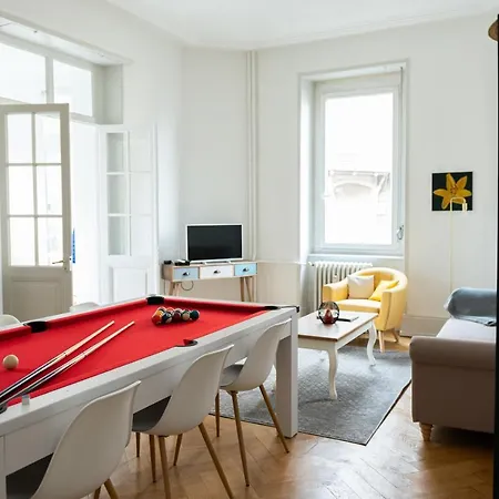 Le Billard Proche De La Gare Apartamento Mulhouse